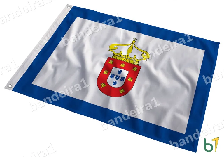 Bandeira da Restauração ao vento