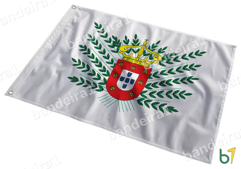 Bandeira do Domínio Espanhol ao vento