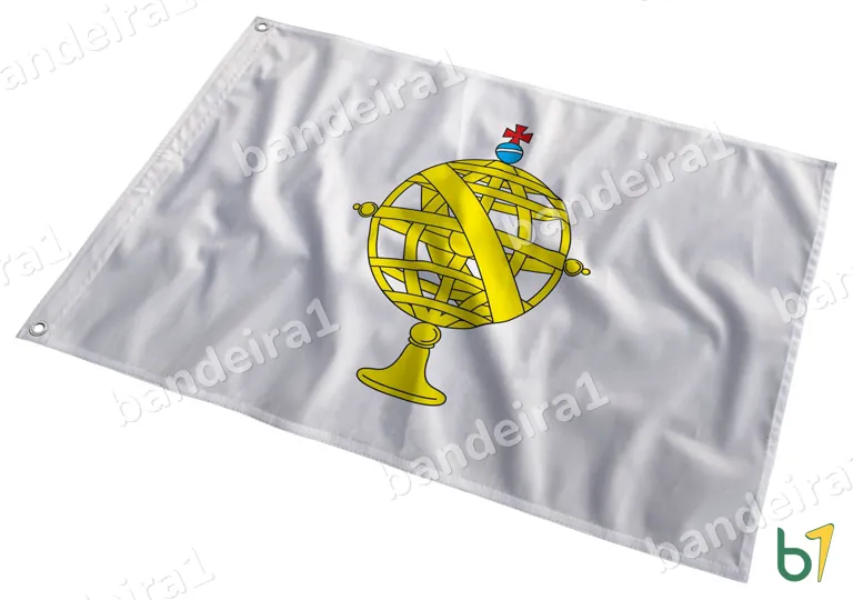 Bandeira do Principado do Brasil ao vento
