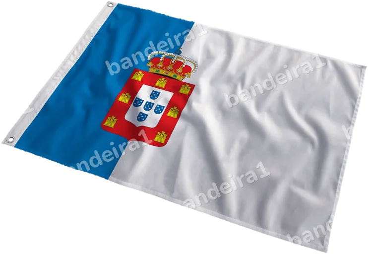 Bandeira do Regime Constitucional ao vento