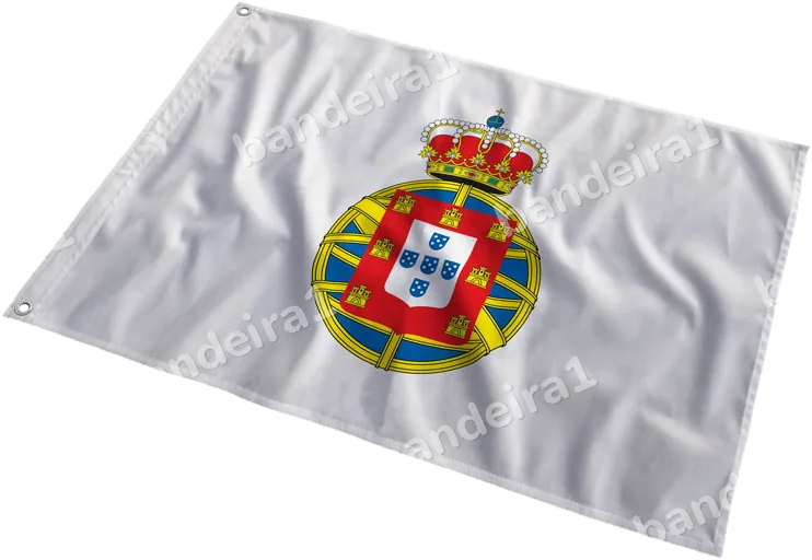 Bandeira do Reino Unido de Portugal, Brasil e Algarves ao vento